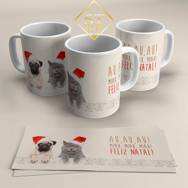 Gatos Christmas - Sê-Tu