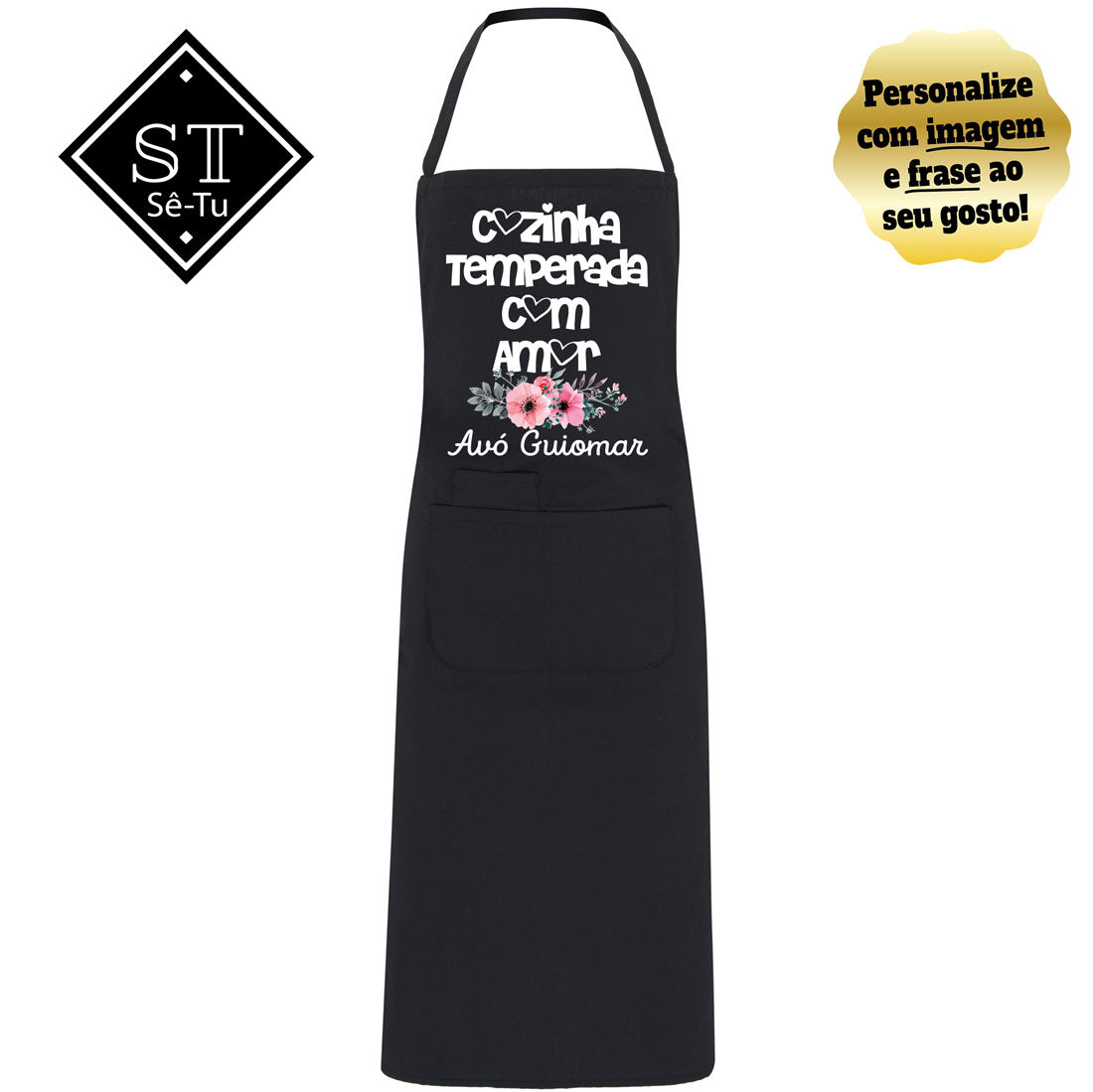 Grandma's Apron Cooks with Seasoning (Love)