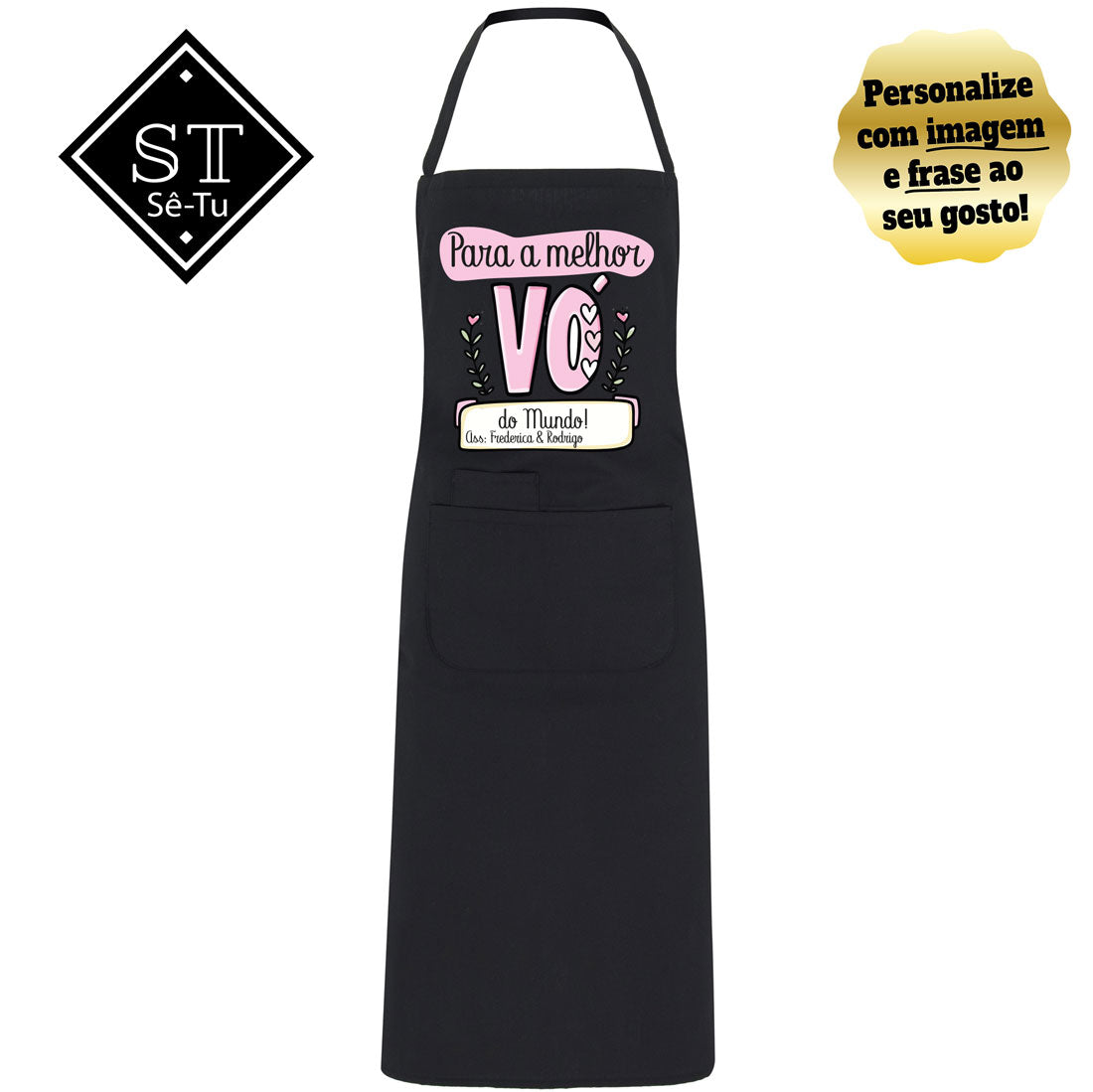 Best Grandma Apron (Grandchildren's names)