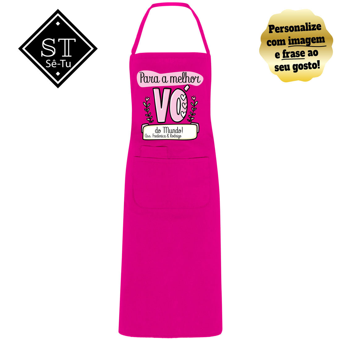 Best Grandma Apron (Grandchildren's names)