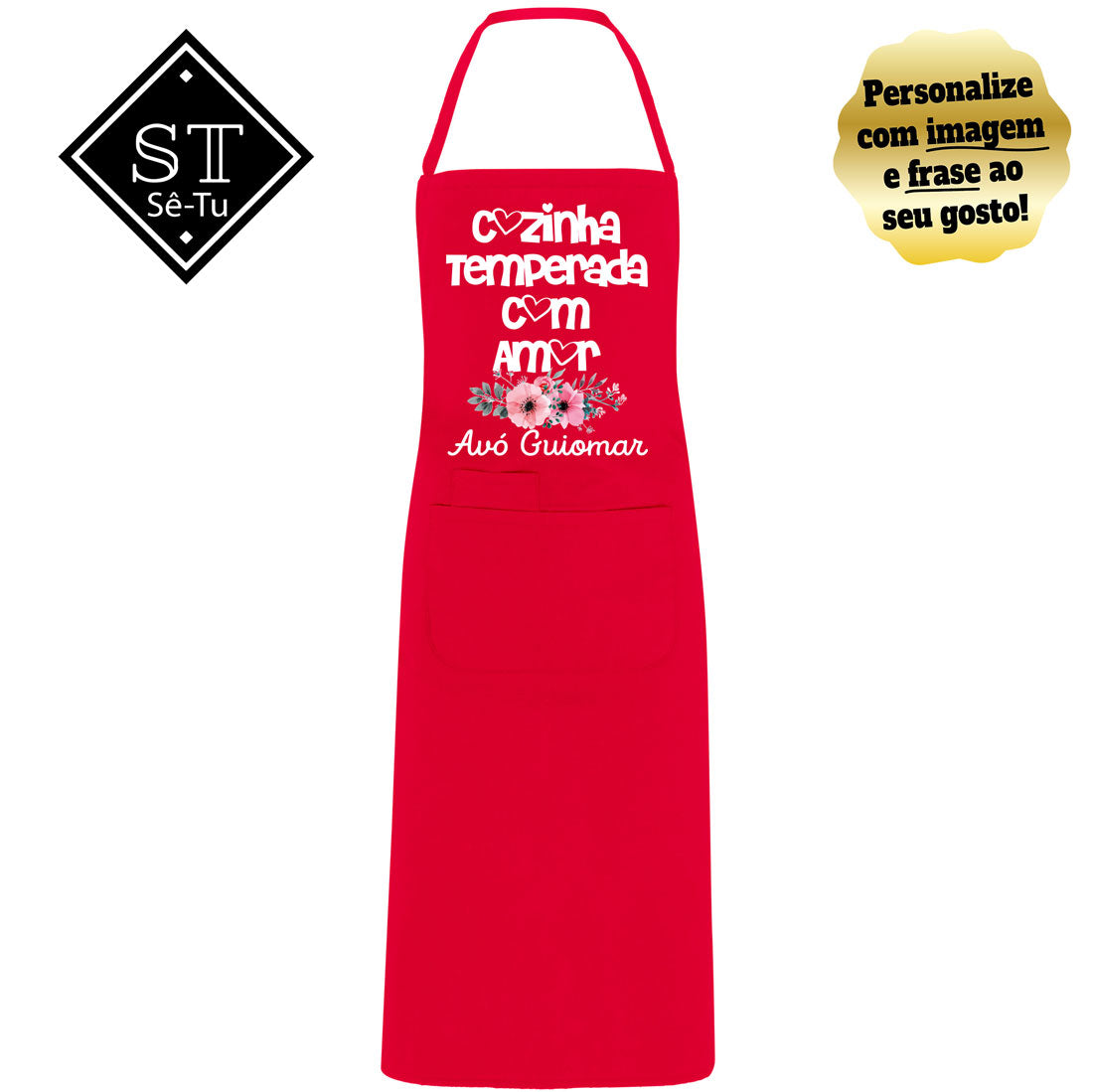 Grandma's Apron Cooks with Seasoning (Love)