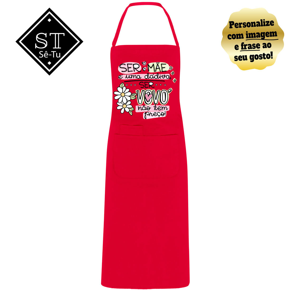 Being a Grandmother is a Gift Apron