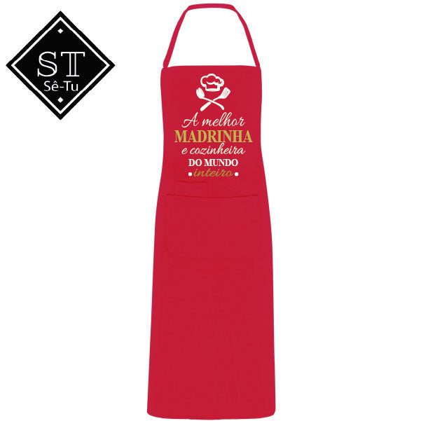 Mejor delantal de madrina/cocinera