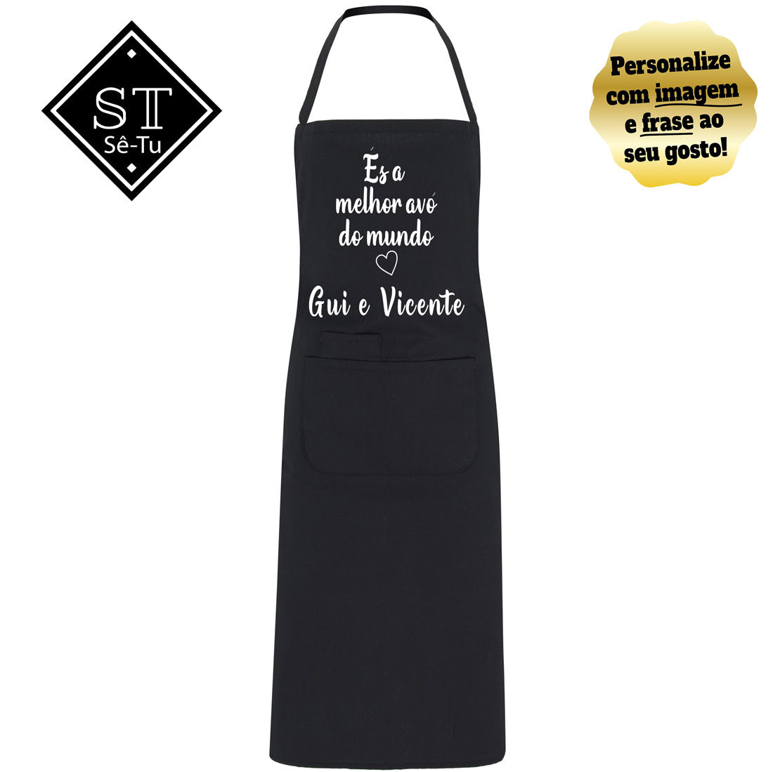 You're the Best Grandma in the World Apron (names)