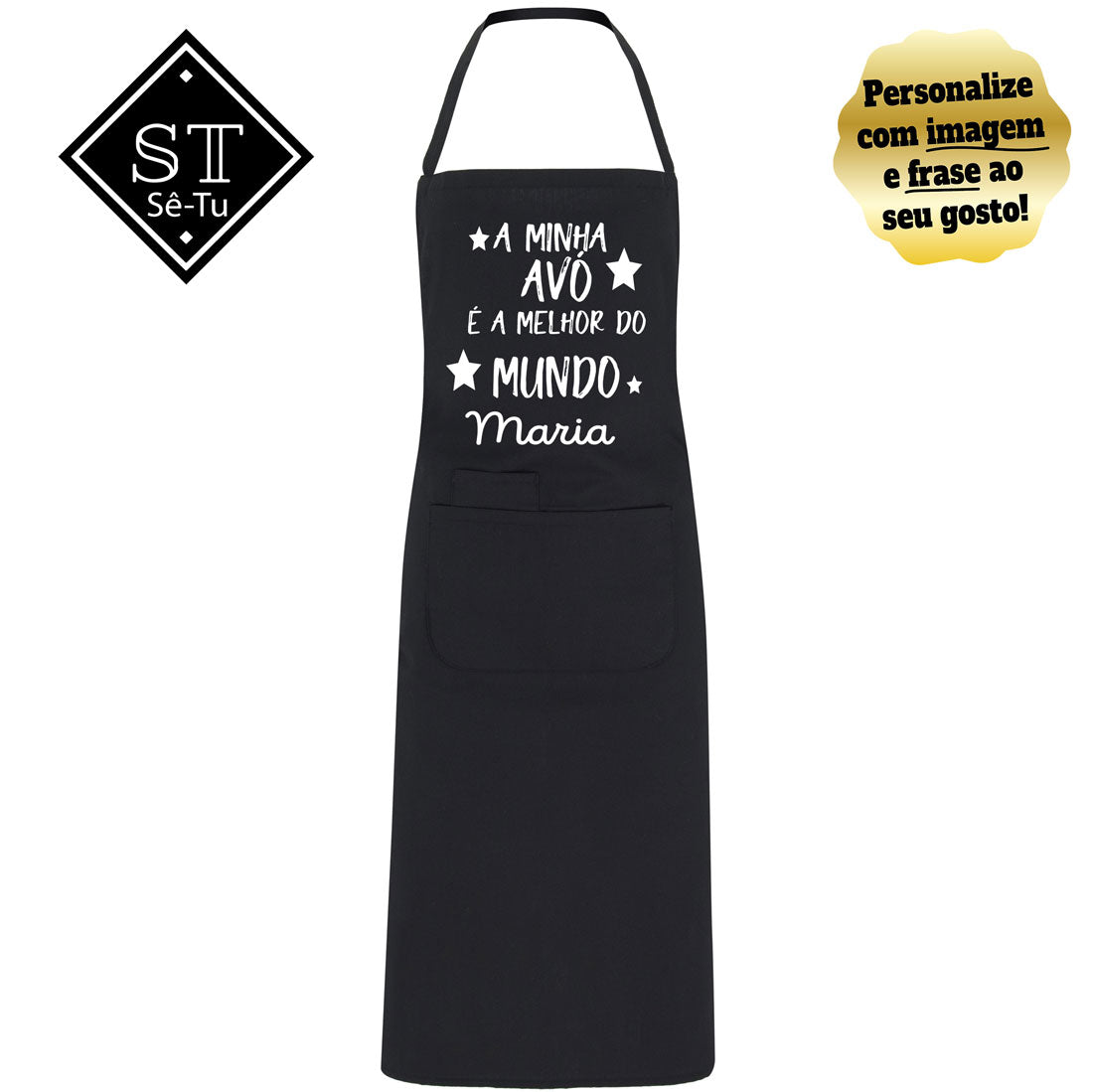 My Grandma is the Best in the World Apron