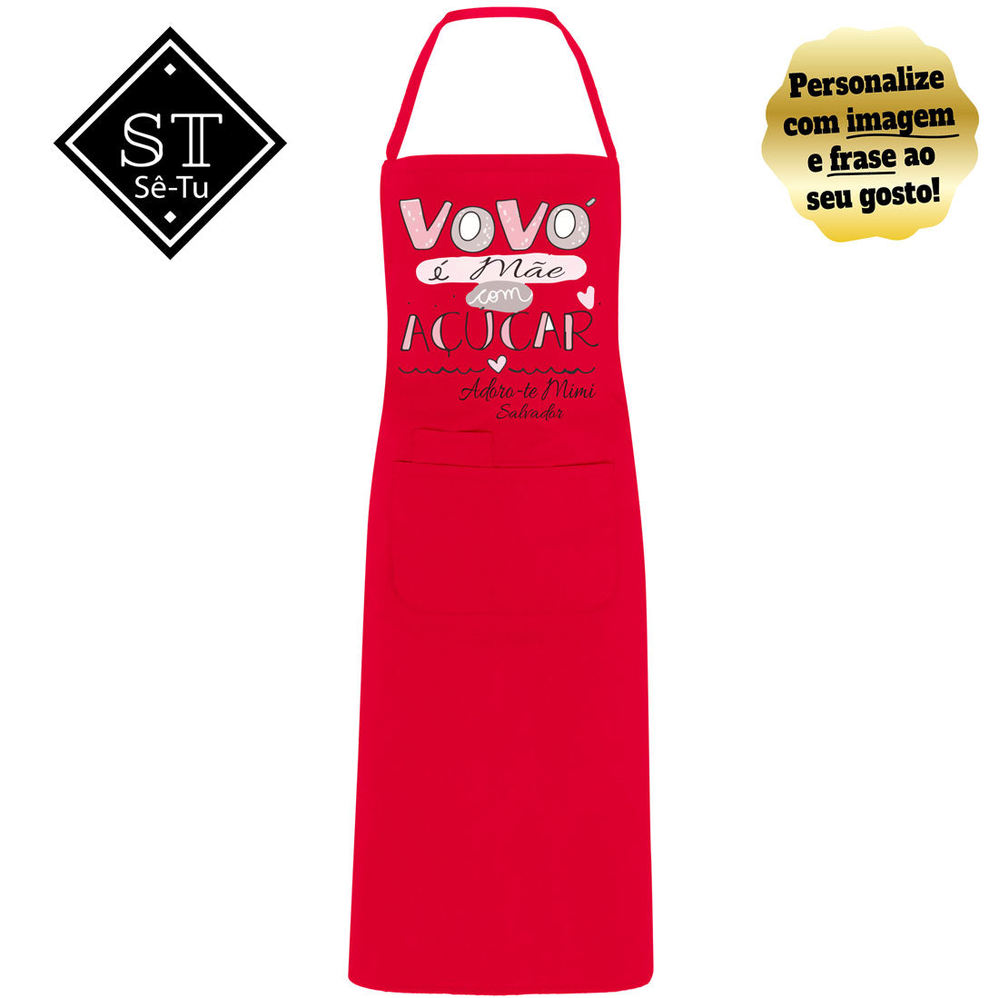 Grandma with Sugar Apron