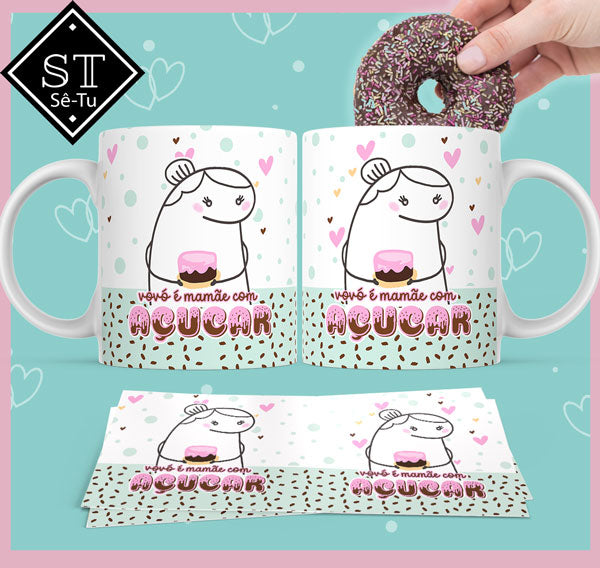 Caneca Avó é mãe com açúcar 1