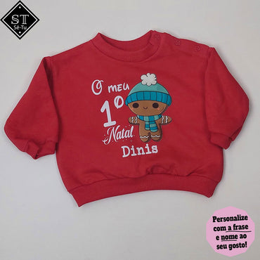 Camisola bebé Bolacha Menino