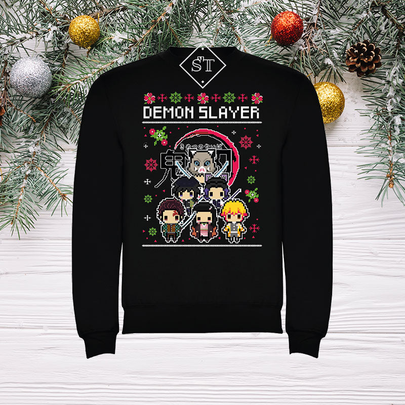 Demon Slayer 3 Christmas Sweatshirt - Kids