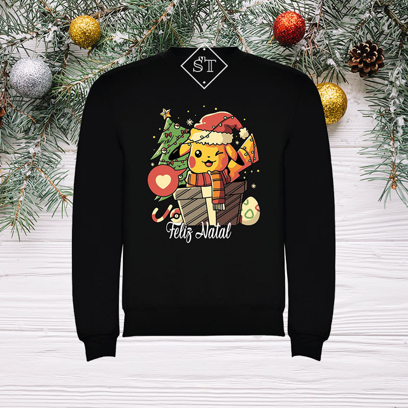 Pikachu Christmas Sweatshirt - Adult