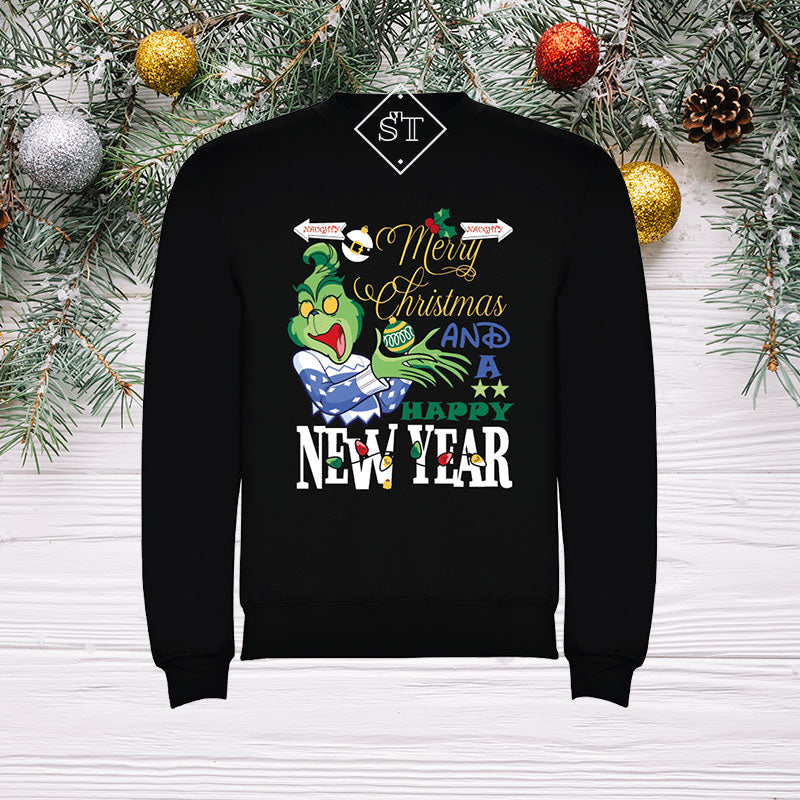 Sudadera navideña del Grinch para adultos