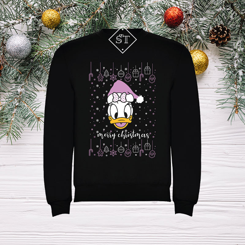 Daisy Christmas Sweatshirt - Adult