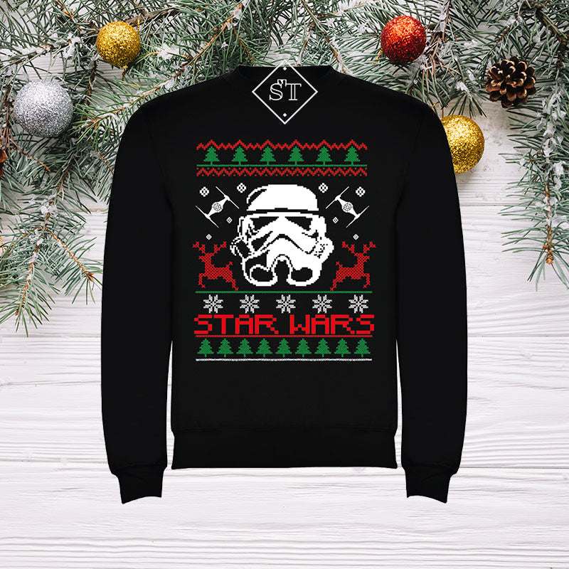 Sudadera navideña de Star Wars para adultos