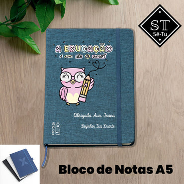 Bloco de Notas Auxiliar Ato de Amor