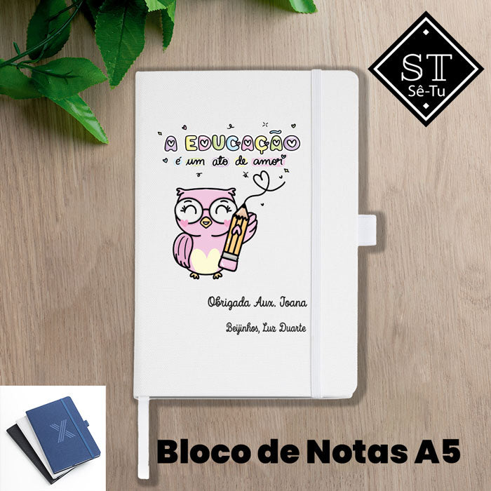 Bloco de Notas Auxiliar Ato de Amor