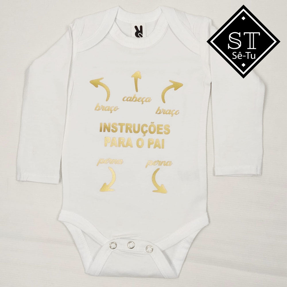 Body Instructions Dad Golden Letters