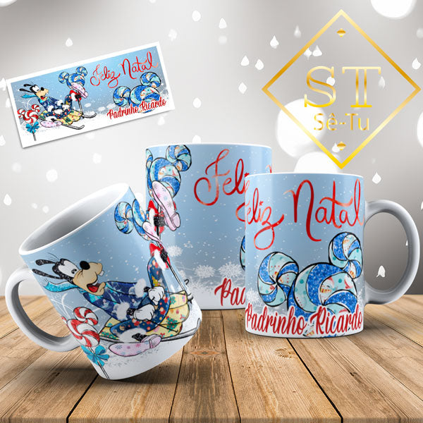 Caneca Disney Natal (4) - Sê-Tu