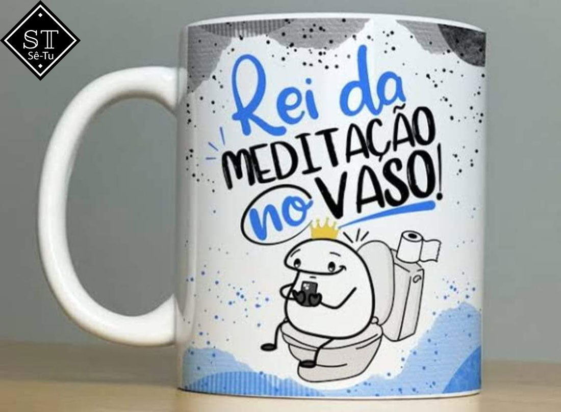 Caneca Rei da Meditação