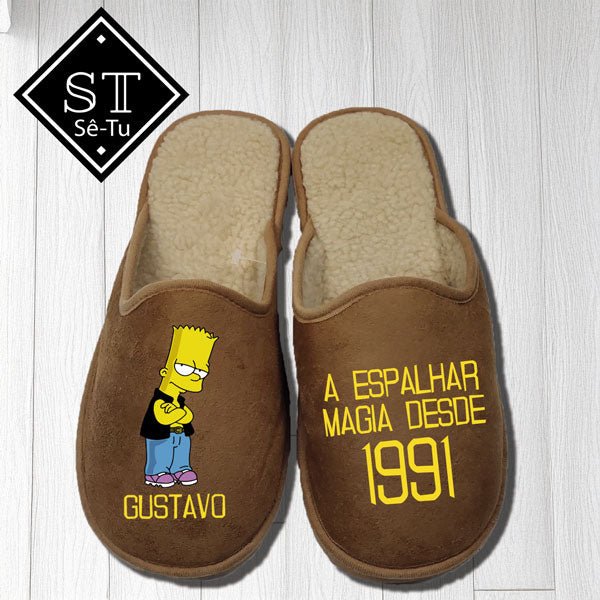 Zapatillas mágicas de Bart Simpson