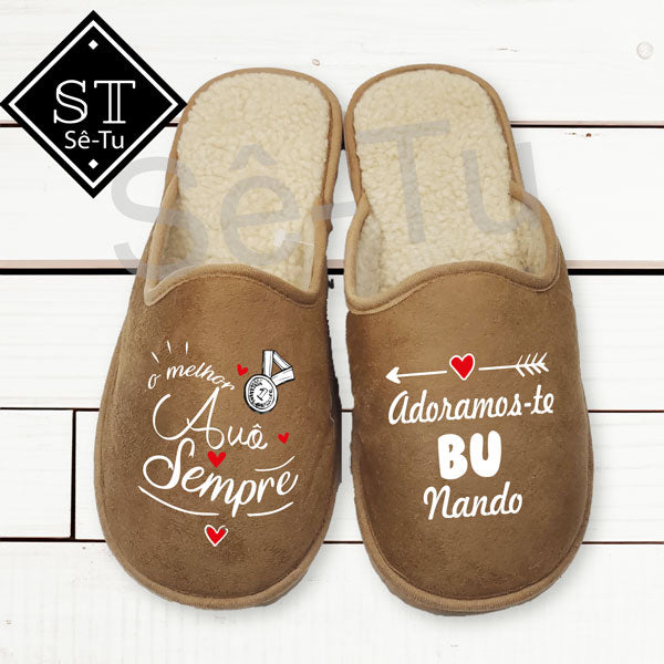 Best Grandpa Ever Slippers