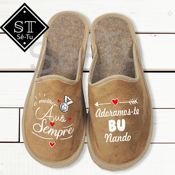 Best Grandpa Ever Slippers