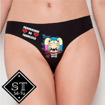 Boxer/Cueca Joker+Harley Propriedade