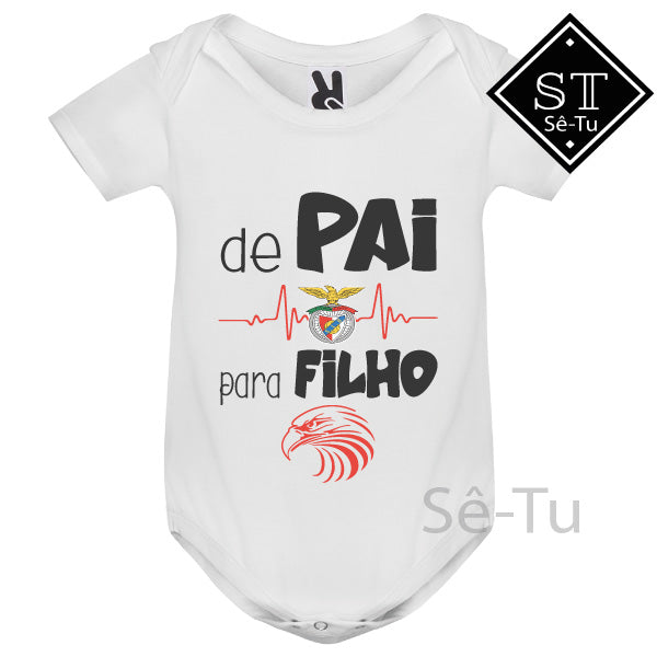 Body De Pai Para filho Benfica - Sê-Tu
