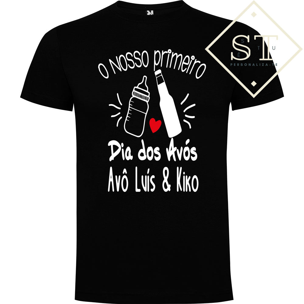 T-shirt Primeiro dia dos Avós (avô) - Sê-Tu