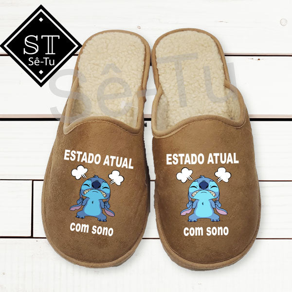 Chinelos Estado Atual Com Sono