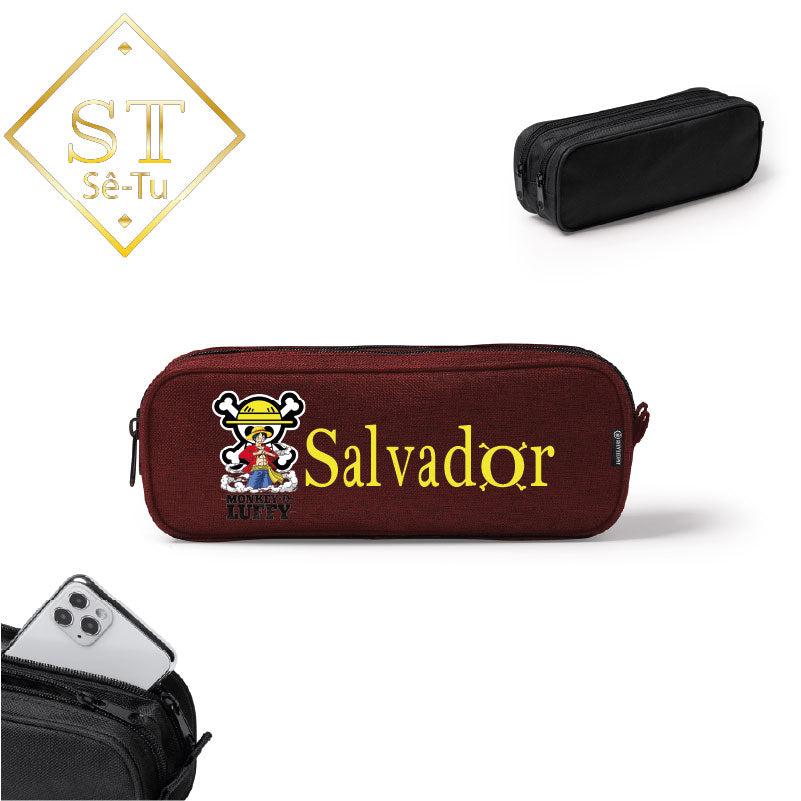 One Piece Double Pencil Case