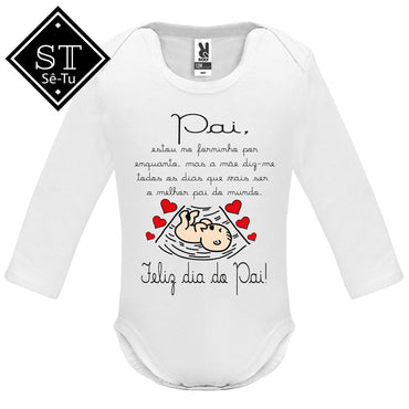 Body Forninho Feliz dia do Pai