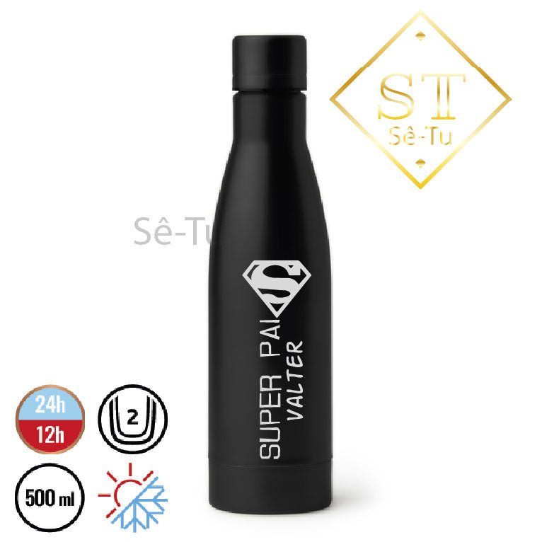 Botella térmica Super Dad
