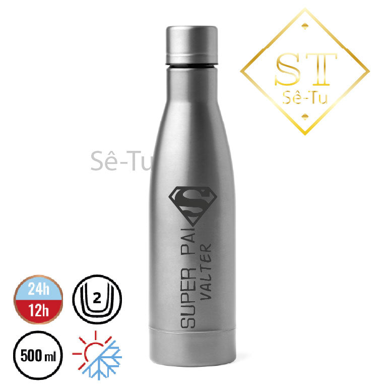 Botella térmica Super Dad