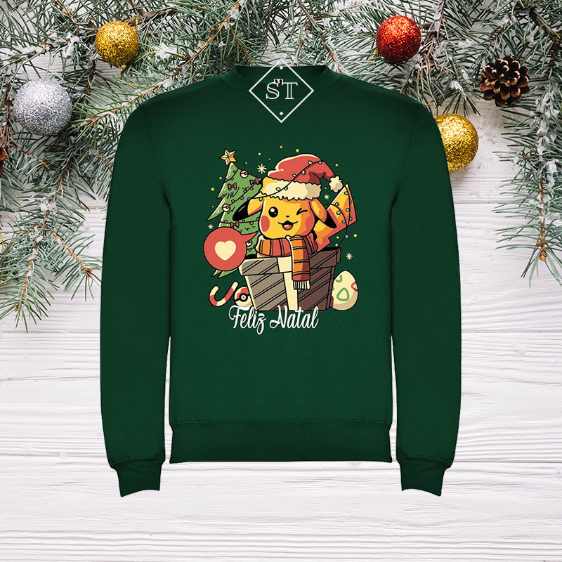 Pikachu Christmas Sweatshirt - Adult
