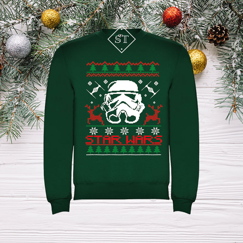 Sudadera navideña de Star Wars para adultos