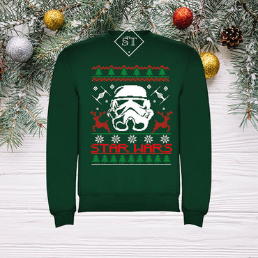Sudadera navideña de Star Wars para adultos