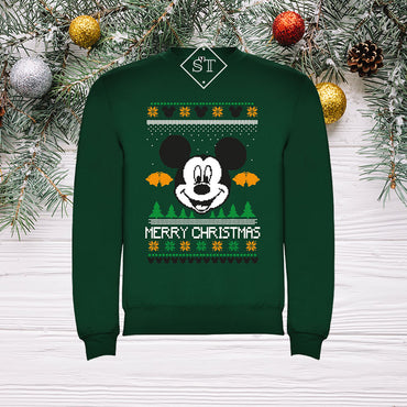 Sudadera navideña de Mickey Mouse 4 para adultos