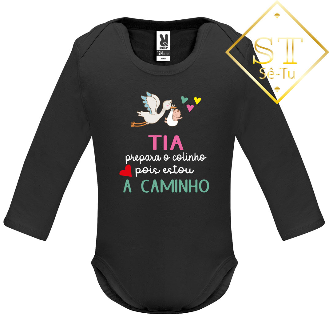 Body Tia Prepara o Colinho que estou a Caminho!