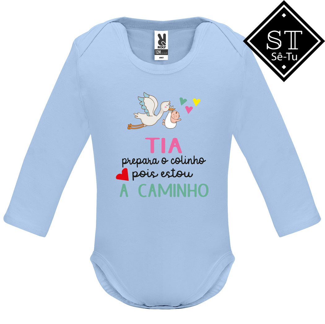 Body Tia Prepara o Colinho que estou a Caminho!