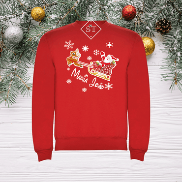 Sweatshirt Pai Natal a Voar - Mamã