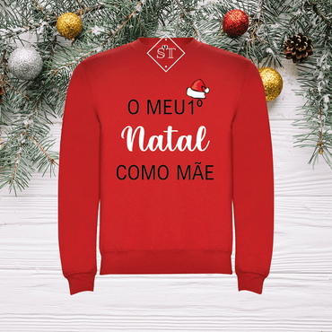 Sudadera Primera Navidad - Mamá