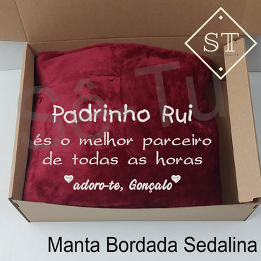 Manta de súper papá desde