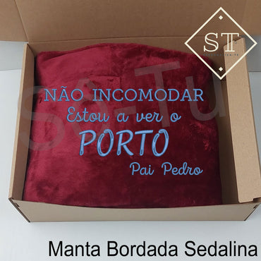 Manta de súper papá desde