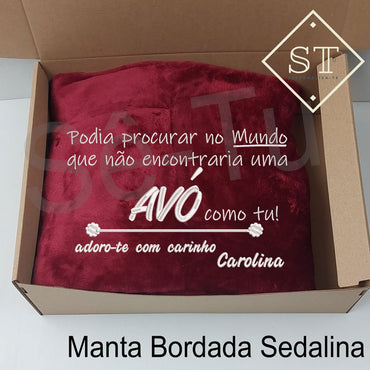 Manta de súper papá desde