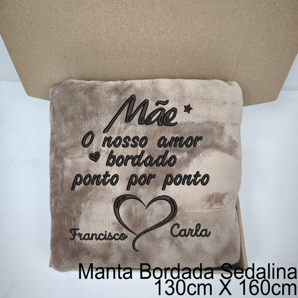 Manta Mãe ponto a ponto