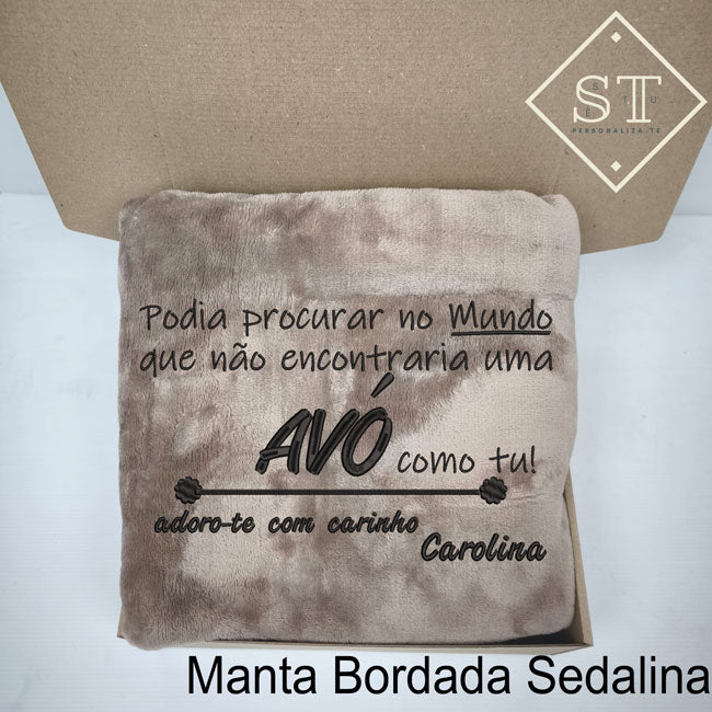 Manta Avó Podia Procurar no Mundo Que não Encontraria Avó como Tu