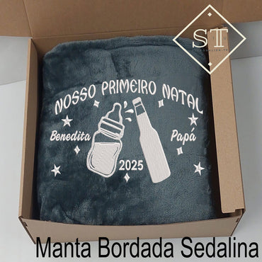 Manta Pai O Nosso Primeiro Natal