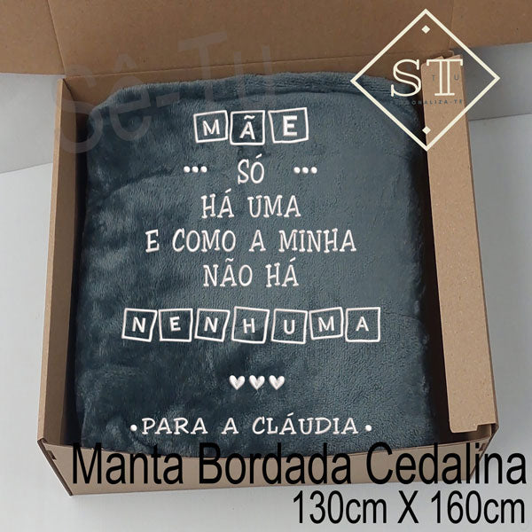 Manta Mãe Como a Minha Não Há Nenhuma