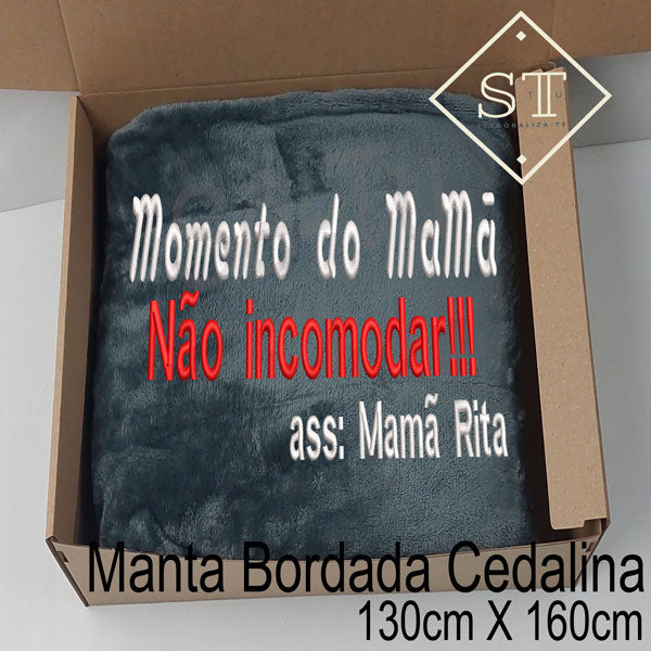 Manta Momento da Mamã