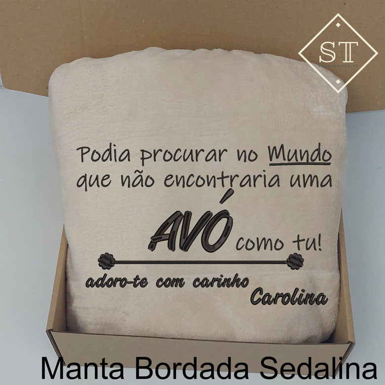 Manta Avó Podia Procurar no Mundo Que não Encontraria Avó como Tu